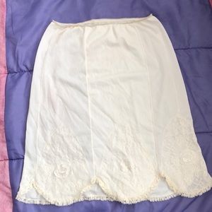 Vintage beautiful slip skirt